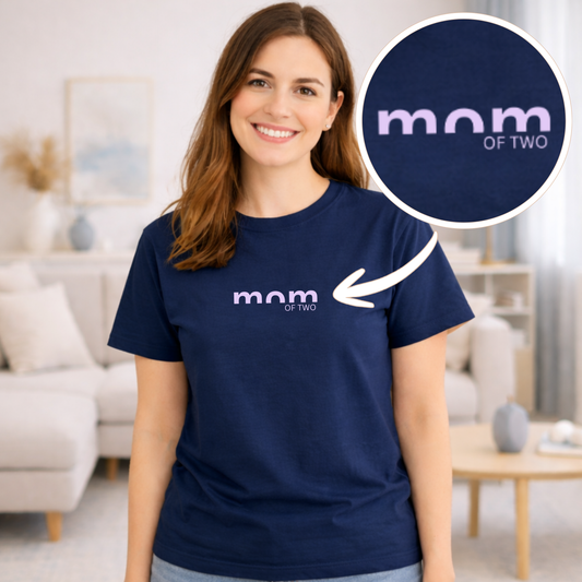 mom of two - Premium T-Shirt