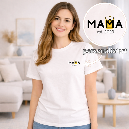Mama-Krone -Premium T-Shirt